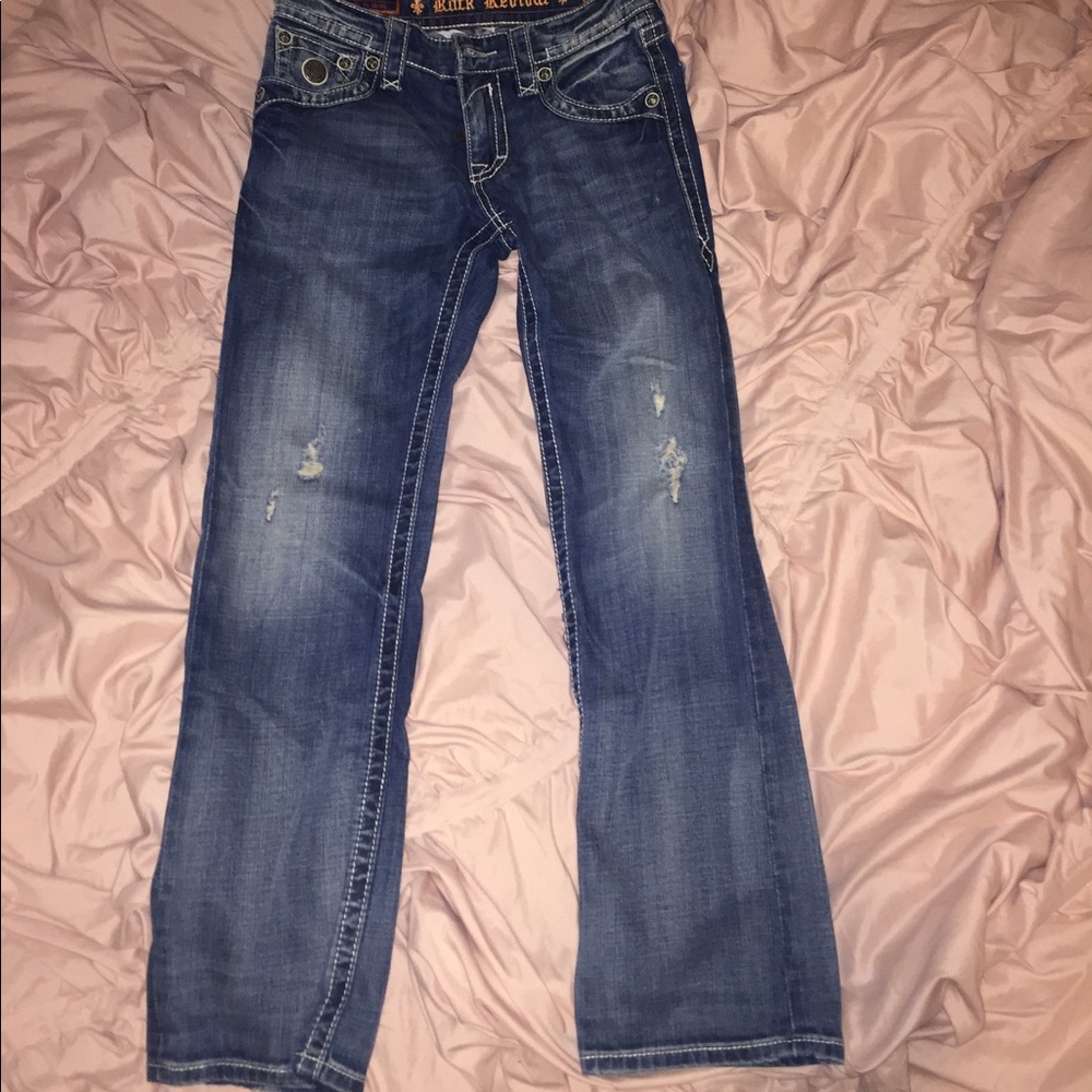 ROCK REVIVAL straight pants